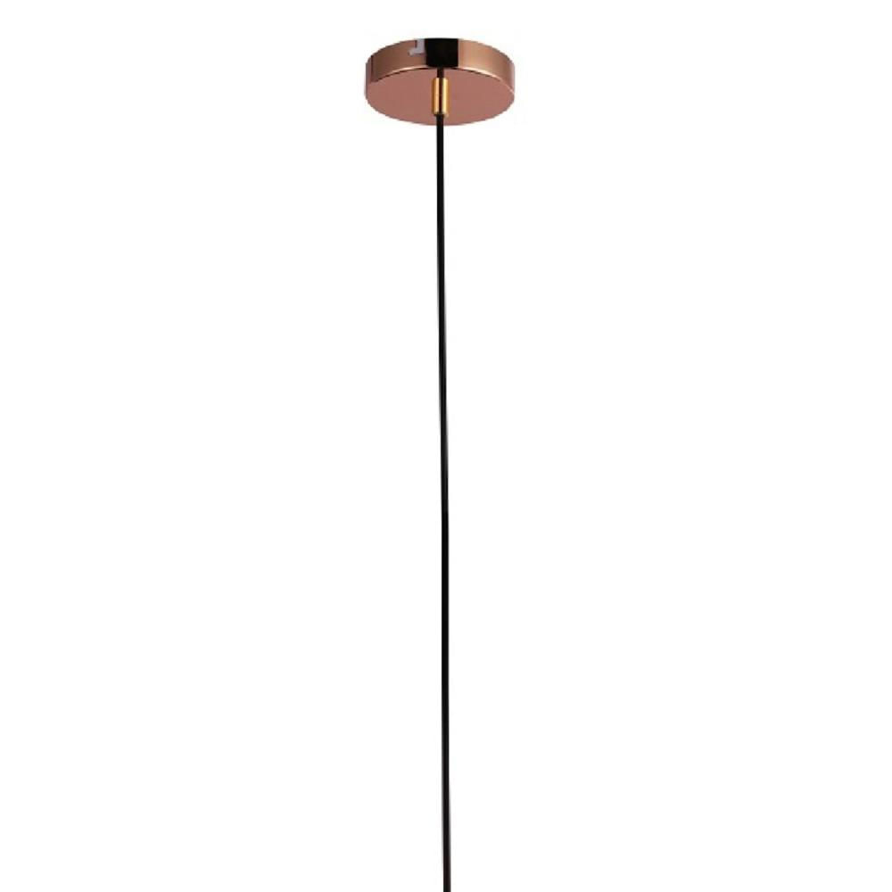Pendente Tule 22cm 1x4w E14 Rosé Gold