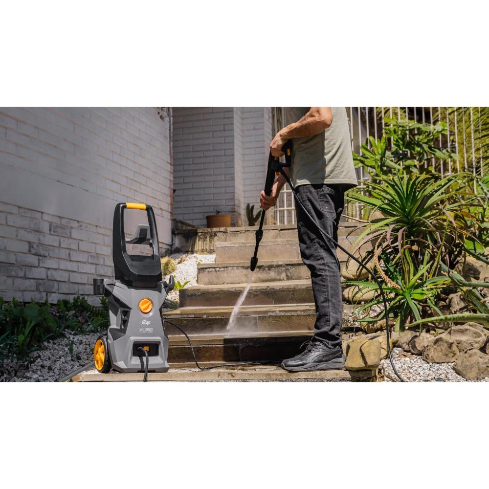 Lavadora de Alta Pressão Wap Wl 2660 Turbo Jato Leque e Concentrado 1800w 220v