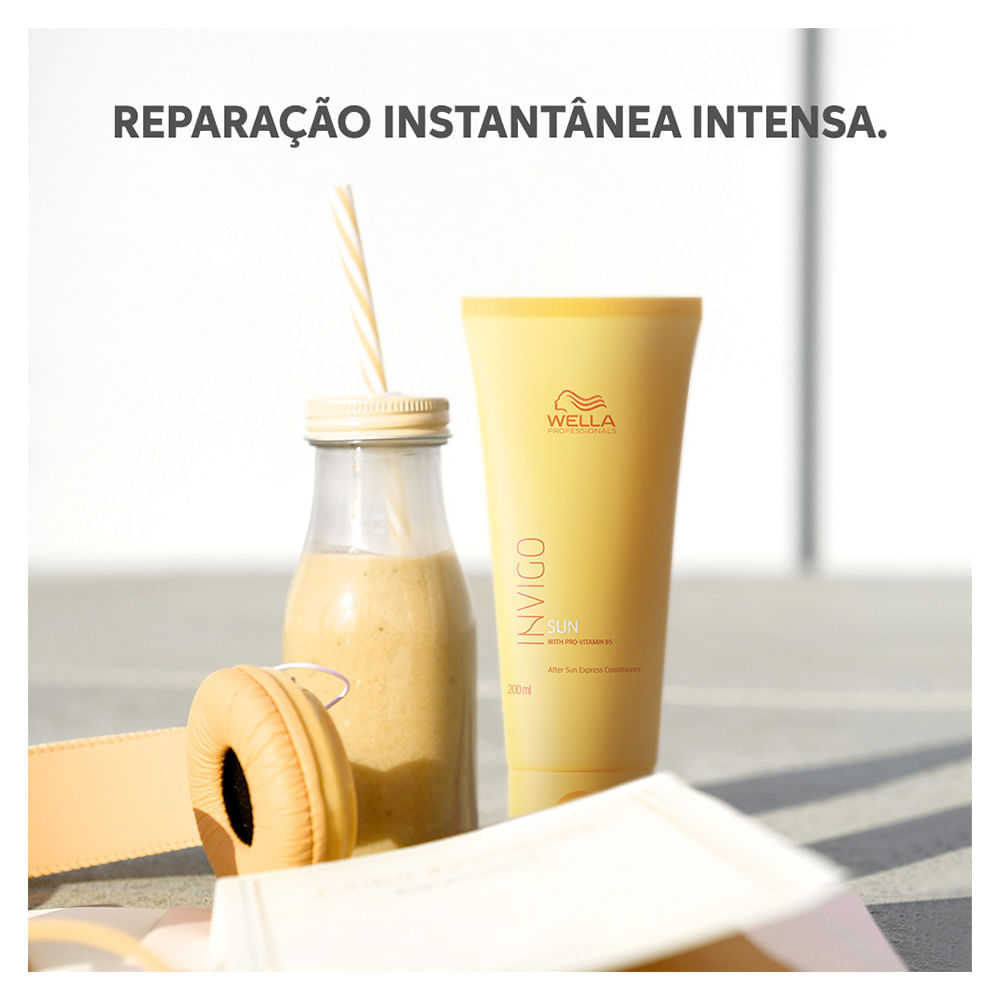 Miniatura Wella Professionals Invigo Sun Condicionador Express Pós Sol 200ml