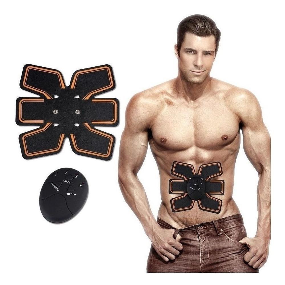 Miniatura Estimulador Muscular Recarregável Aparelho Abdominal Novida
