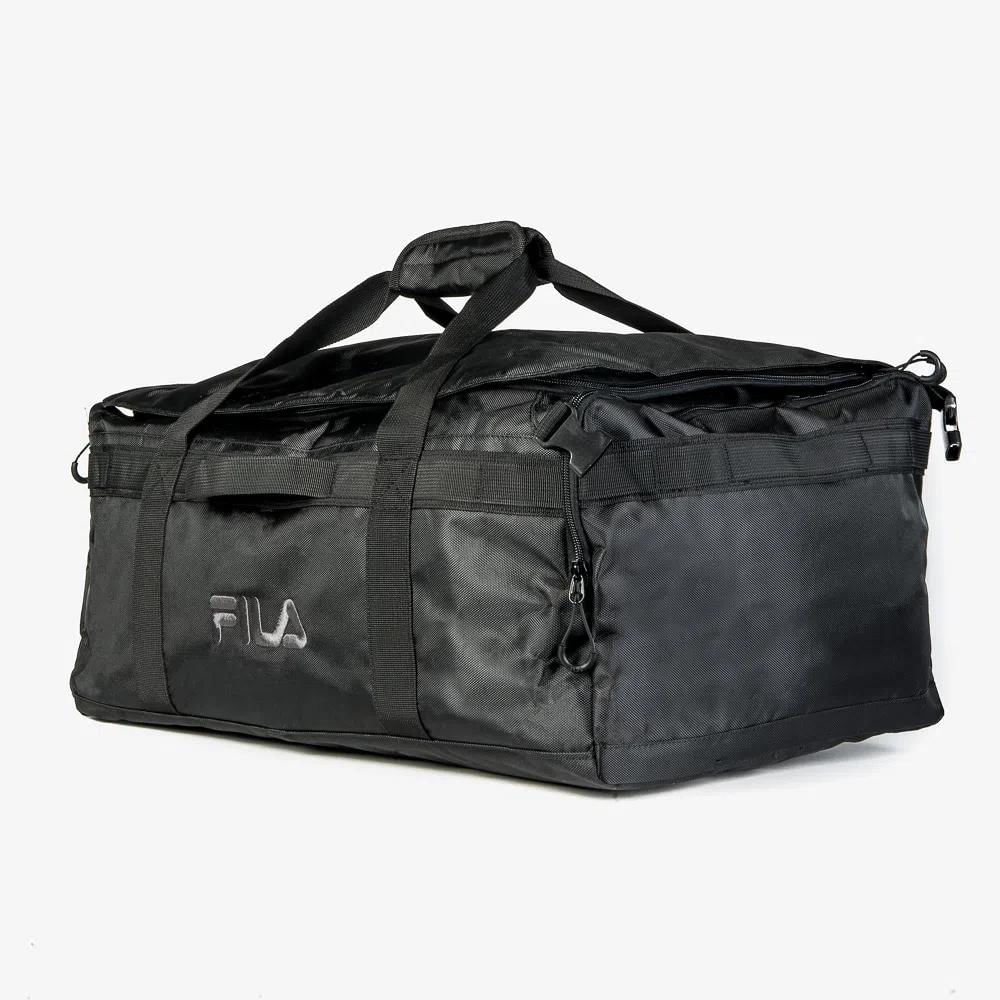 Miniatura Bolsa Fila Travel Viagem Unisex Preta