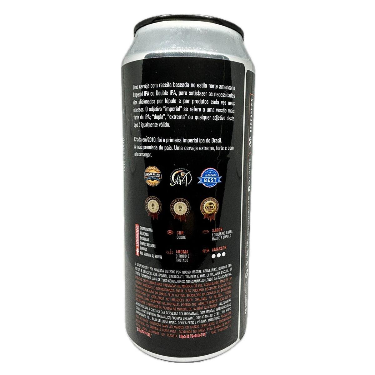 Miniatura Cerveja Perigosa Pale Ale 9,2% Imperial Ipa 473Ml Bodebrown