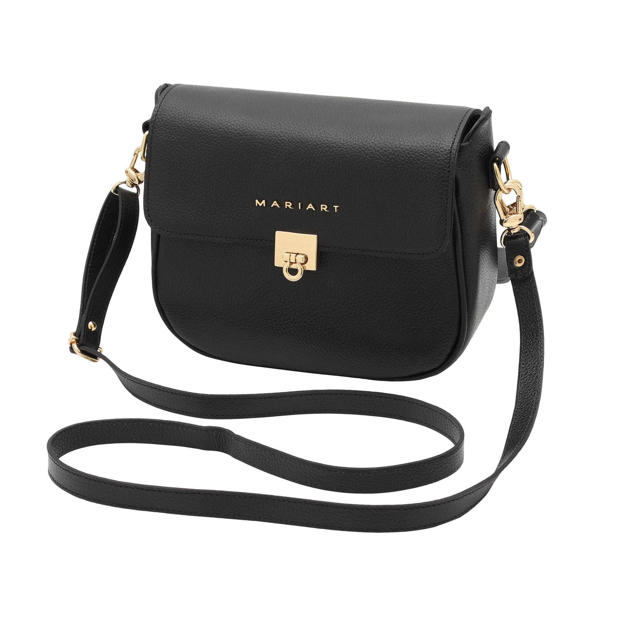 Miniatura Bolsa Transversal Feminina Couro Legítimo Mariart Turmalina