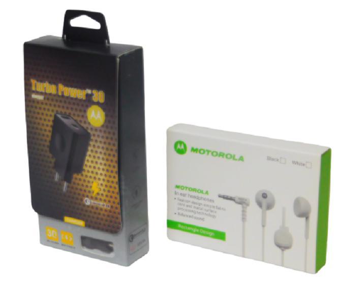Miniatura Carregador Turbo Motorola V8 Com Fone De Ouvido Moto G4 G5 E Homologação: 28821603109