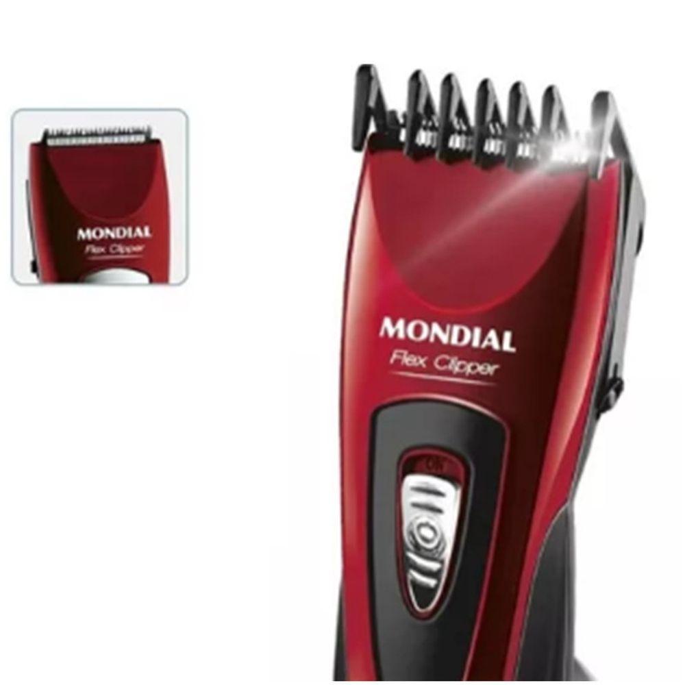 Miniatura Cortador De Cabelo Flex Clipper Mondial: Bateria Potente