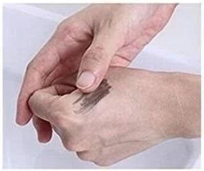 Miniatura Escova Para Limpeza De Pele Facial Dupla Manual 2 Em 1