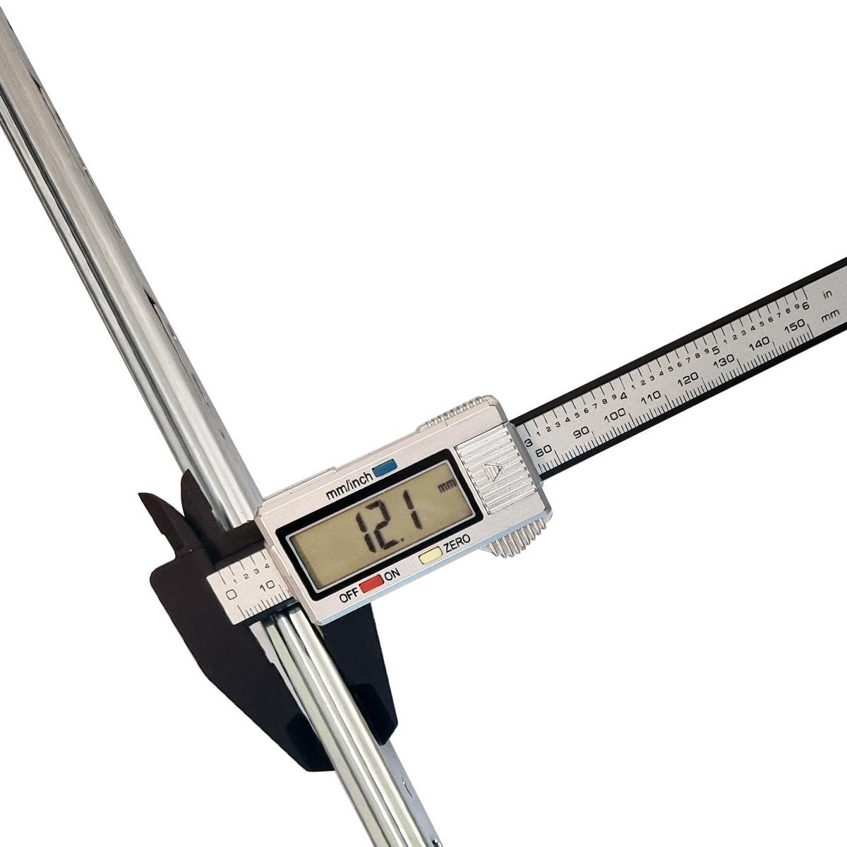 Miniatura Kit 8 Corrediça Telescópica 450Mm X 35Mm 35Kg Gaveta 4 Pares