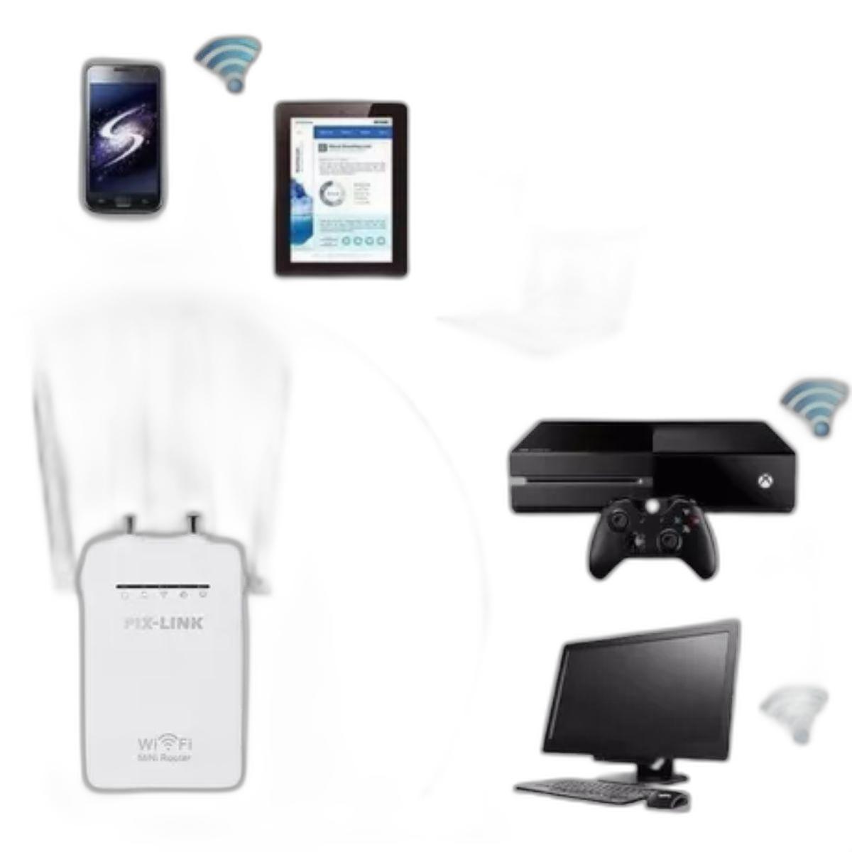 Roteador Ampliador De Sinal Wifi Pix Link Lv-Wr09 2800M