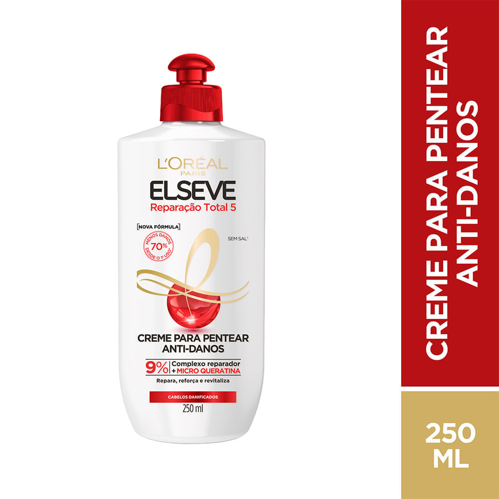 Miniatura Creme para Pentear L'Oréal Paris Elseve Reparação Total 5+ 250ml