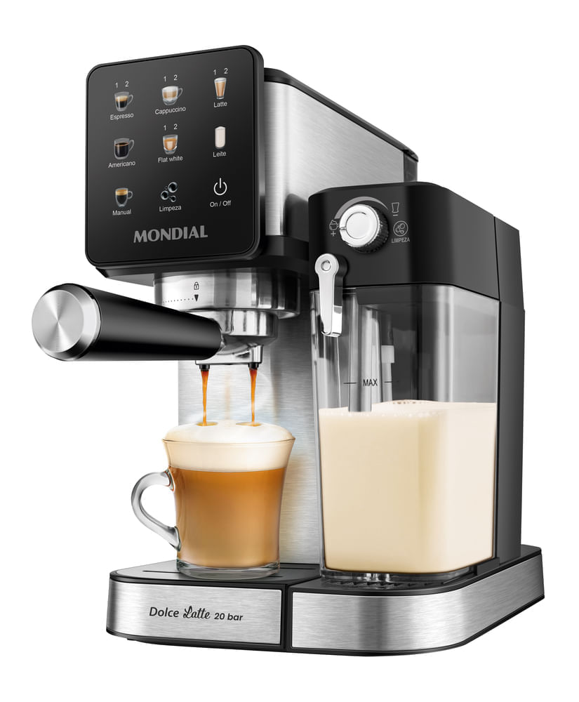 Miniatura Cafeteira Espresso Mondial Dolce Latte C-28-ECL 127V