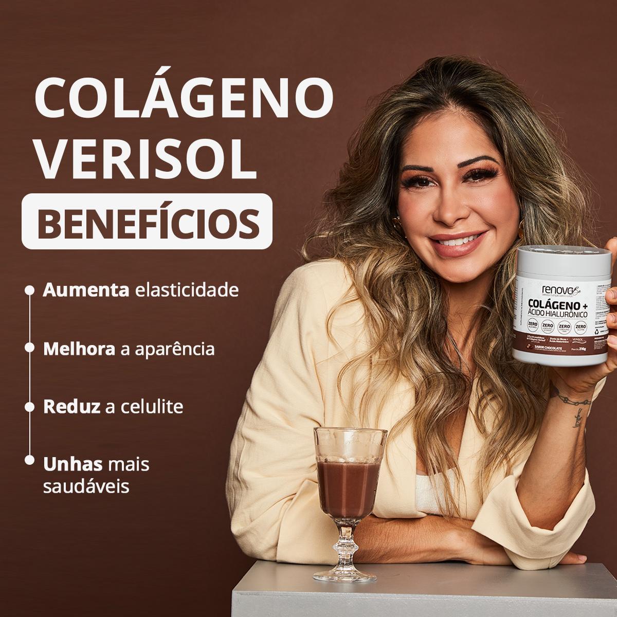 Miniatura Colágeno Renova Be Verisol Com Ácido Hialurônico - 216g