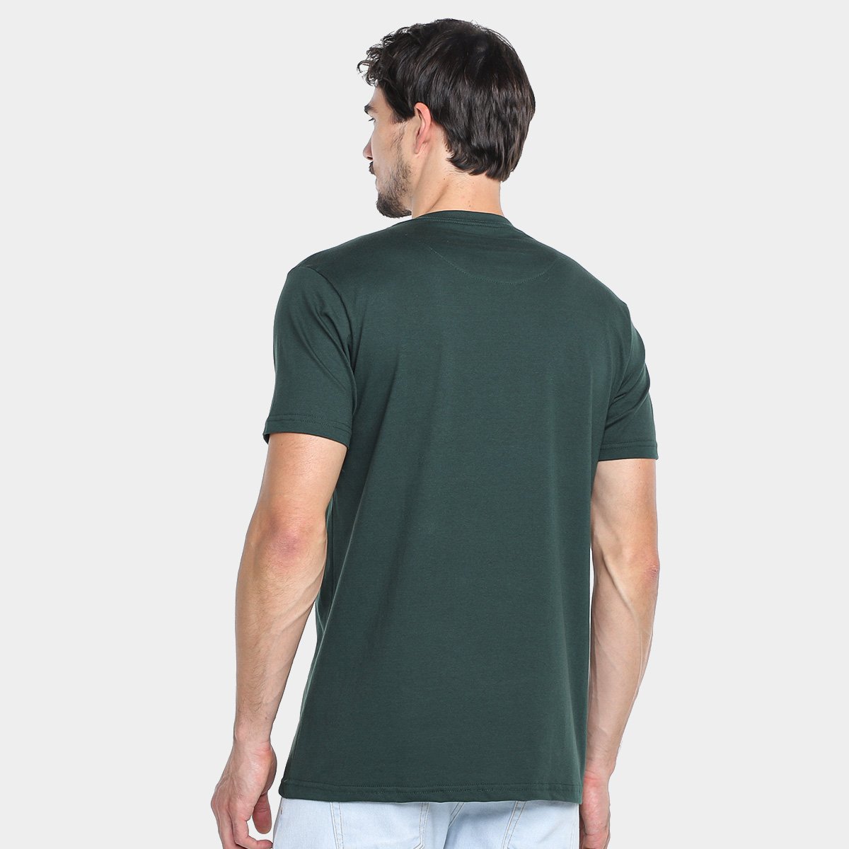 Miniatura Kit Camiseta Industrie Casual Masculina - 2 Peças Verde escuro - G