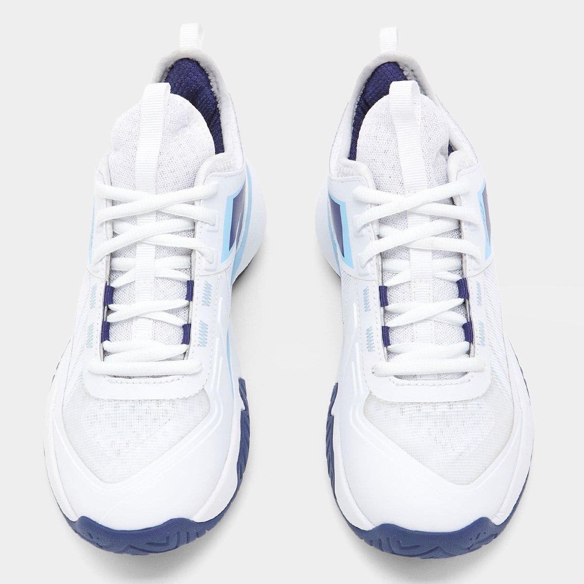 Miniatura Tênis Diadora Finale W AG Masculino Branco+Azul - 34