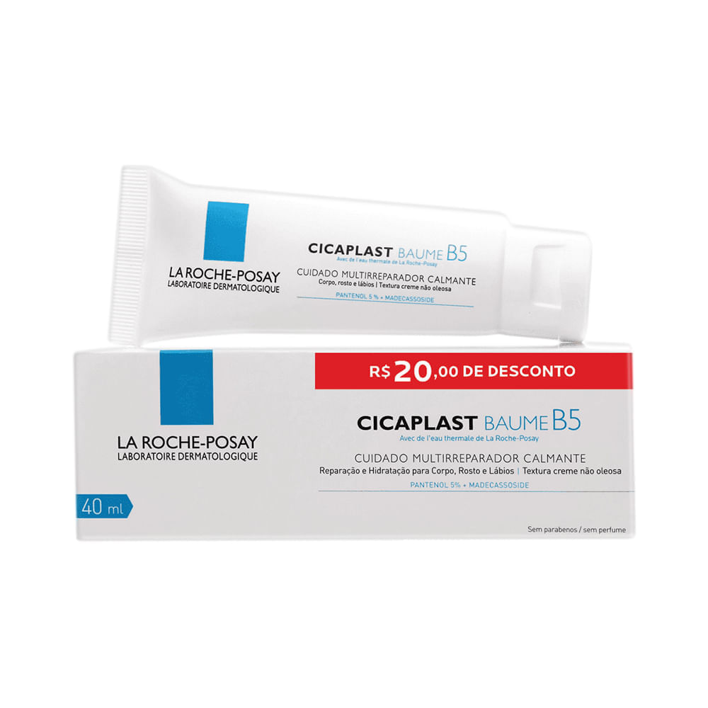 Miniatura Cicaplast Baume B5 La Roche Posay Creme 40ml com Desconto