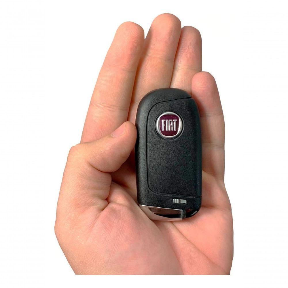 Miniatura Capa Chave Com Lamina Presença Fiat Cronos Argo Pulse 18 21