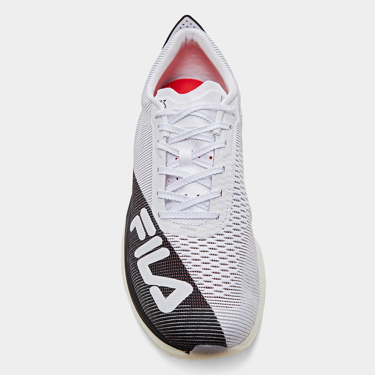 Miniatura Tênis Fila Racer Carbon 3 Masculino Branco+Preto - 38