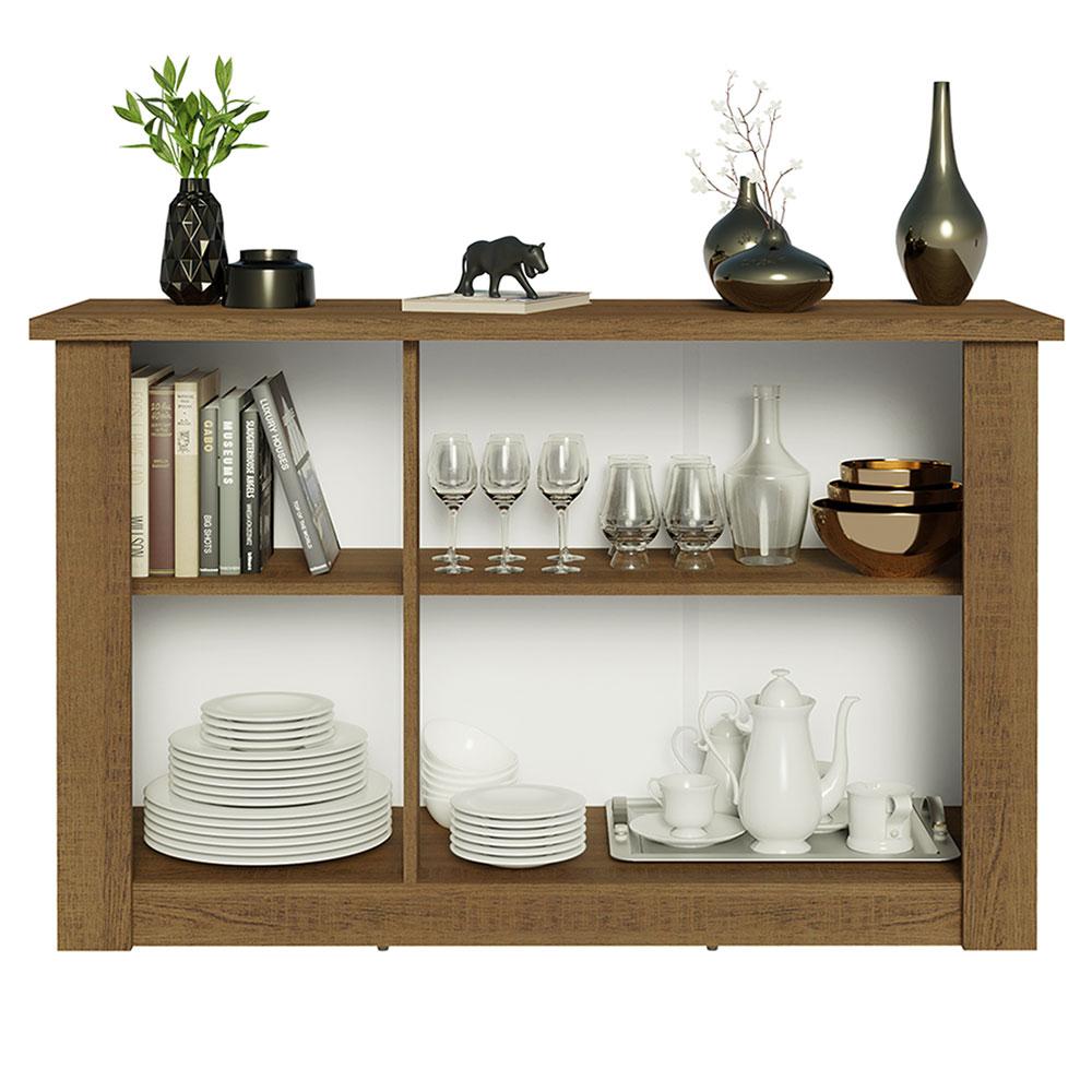 Miniatura Buffet Aparador para Sala de Jantar Madesa 3 Portas Rustic