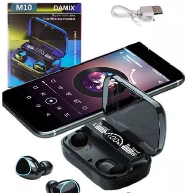 Miniatura Fone de ouvido bluetooth M10 v5.3 - À prova d'água
