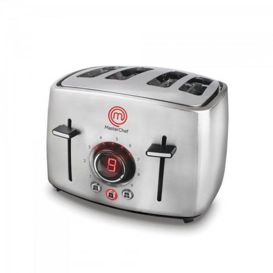 Miniatura Torradeira 4 Paes To3004I 220V Inox Masterchef