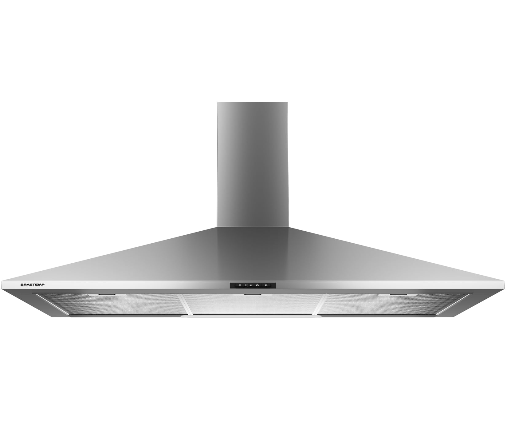Miniatura Coifa de Parede Brastemp Piramidal BAI91 com Duplo Filtro e 3 Velocidades - 90 cm 110V
