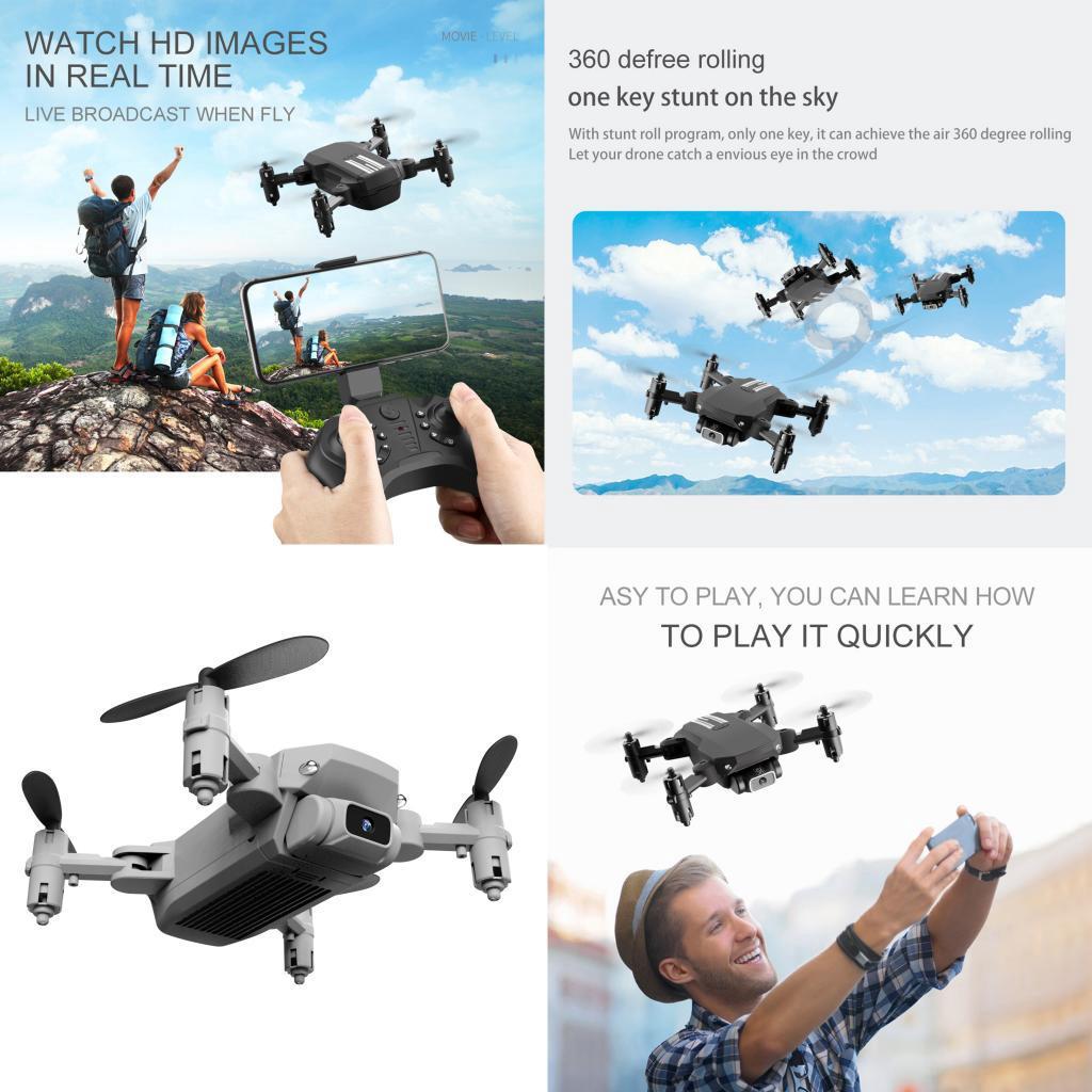 Miniatura Mini Drone Com Voo Profissional, Sensor Estável, Câmera 4K