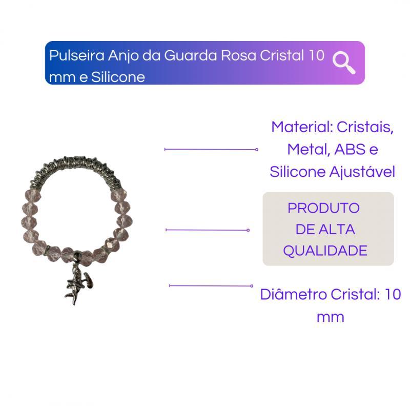 Miniatura Pulseira Católica Santo Protetor - Escolha A Cor