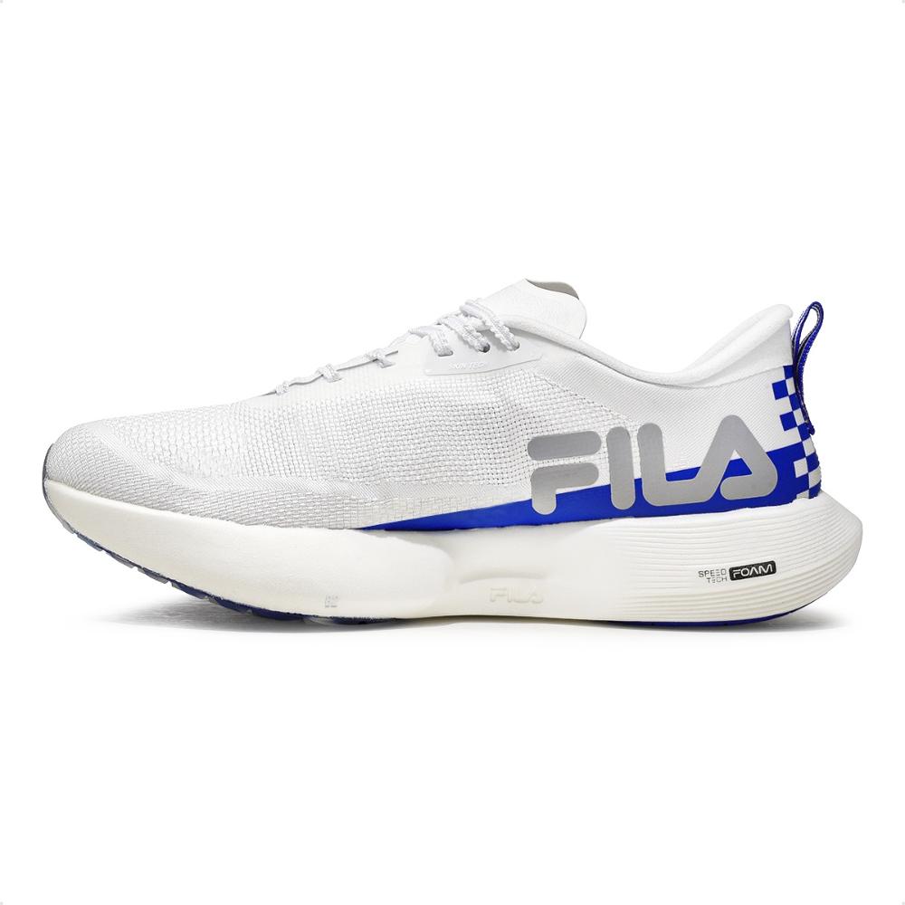 Miniatura Tênis Fila Kr7 Pro Speed Tech Masculino Branco / Azul - 38