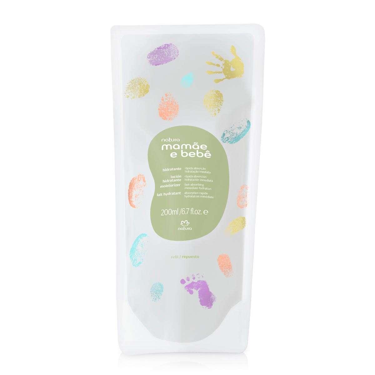 Miniatura Natura - Mamãe E Bebê Refil Hidratante 200 Ml