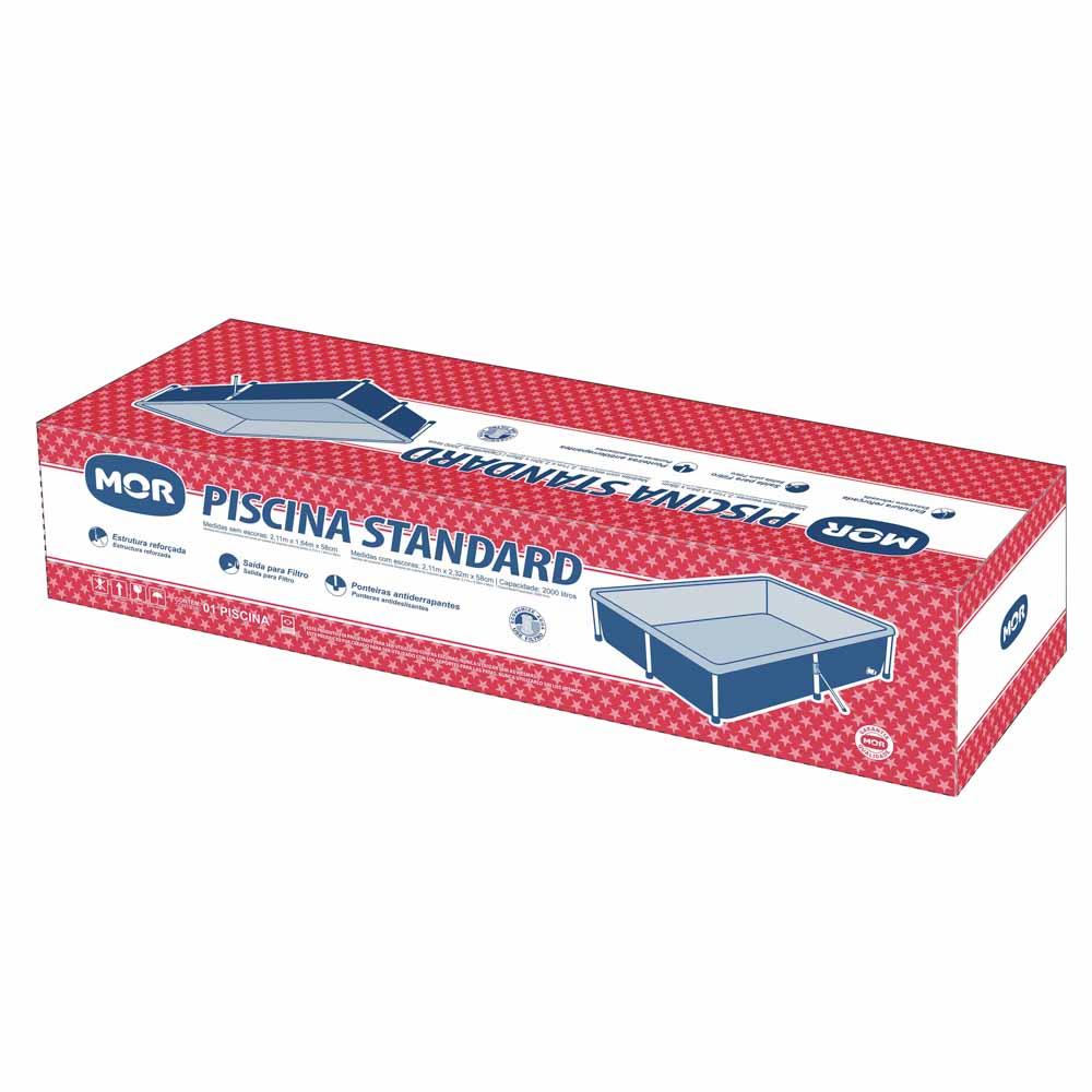 Miniatura Piscina 2000 Litros Estruturada Standard Mor