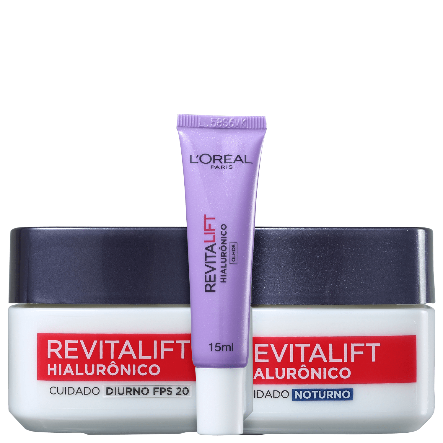 Miniatura Kit L'Oréal Paris Revitalift Hialurônico (3 Produtos)
