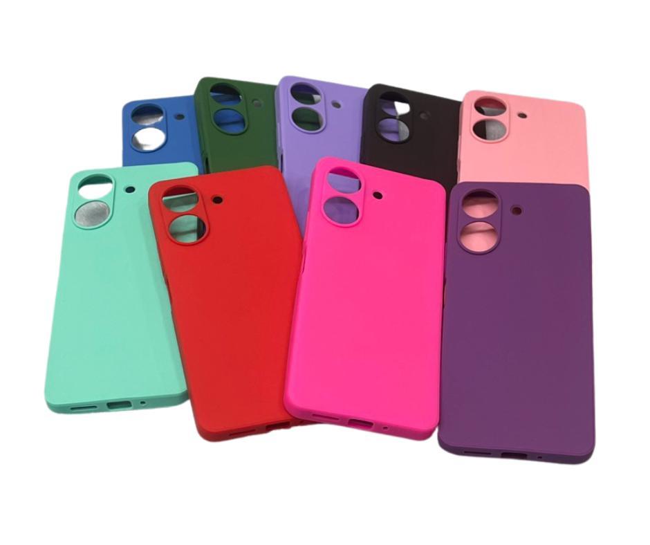 Miniatura Capa Vermelha Xiaomi Redmi 13c + Película 3D Vidro