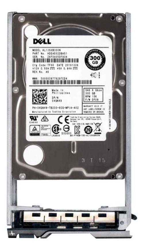 Miniatura Hd Sas 2.5 Dell 04Gn49 4Gn49 300Gb 15K Al13Sxb300N