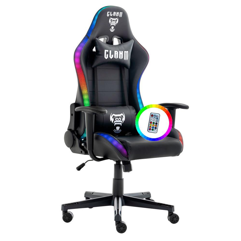 Miniatura Cadeira Gamer King Luzes Rgb - Clanm
