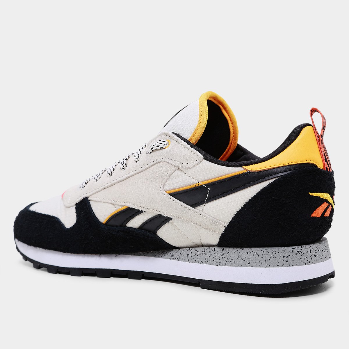 Miniatura Tênis Reebok Classic Leather Masculino Grafite - 39