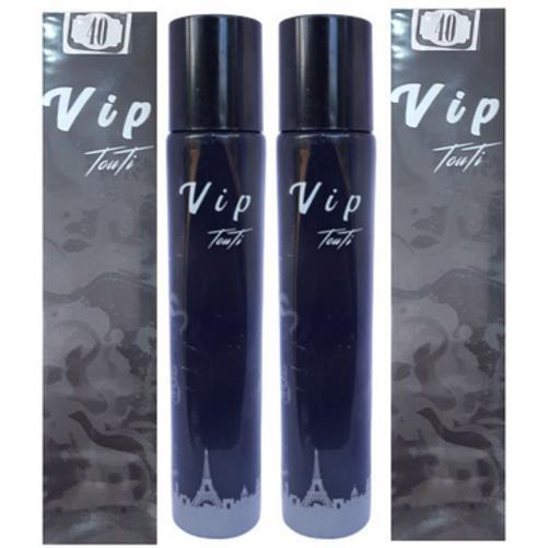 Miniatura Kit De Perfumes Vip Touti N° 40. Dois Perfumes Masculinos Eau de parfum - Kit perfume - Masculino - Adultos - Vip touti - Kit de perfumes vip touti n°. - Creme corporal - 2