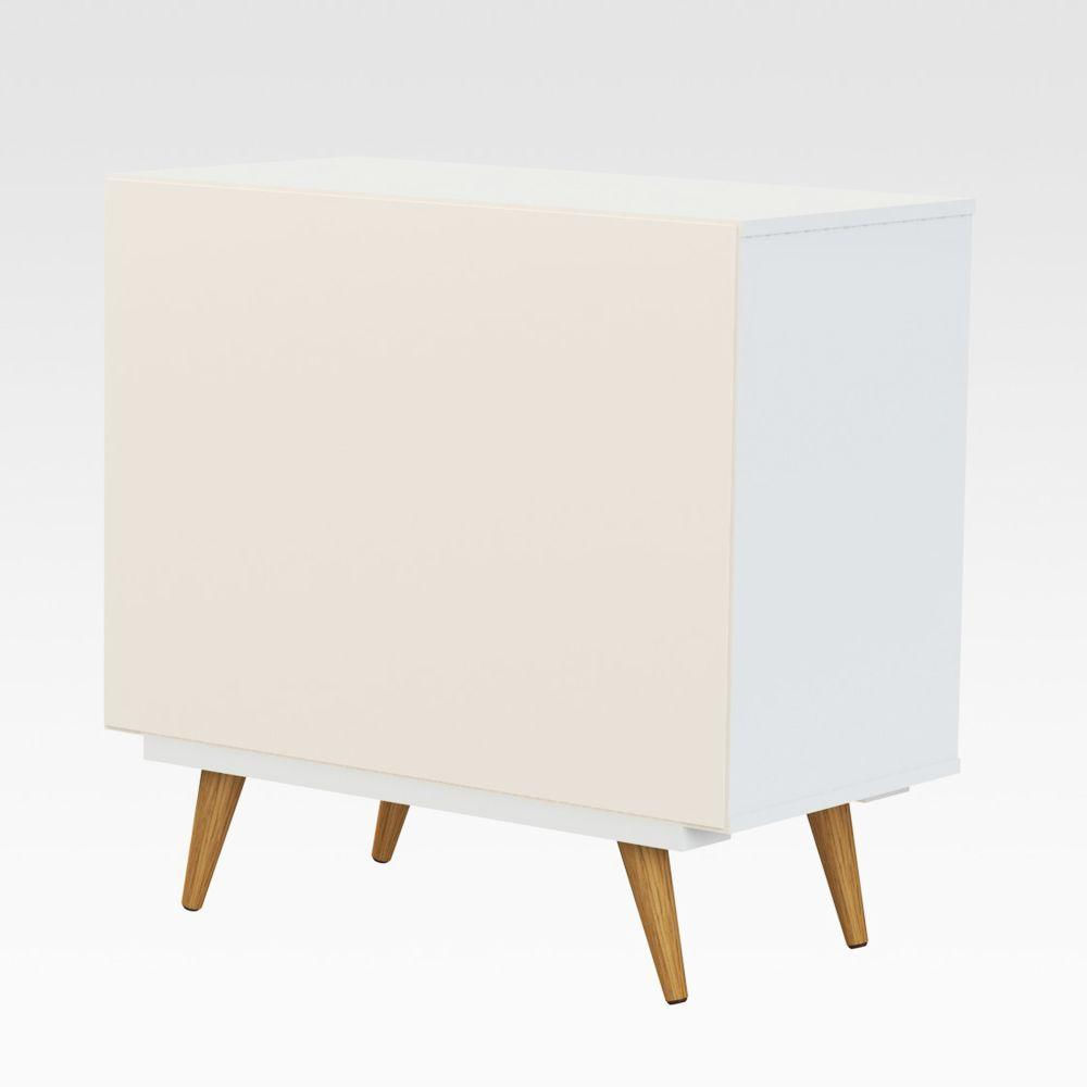 Miniatura Balcão Buffet 2 Gavetas E 2 Portas Retrô 90 Olivar - Cor: Branco