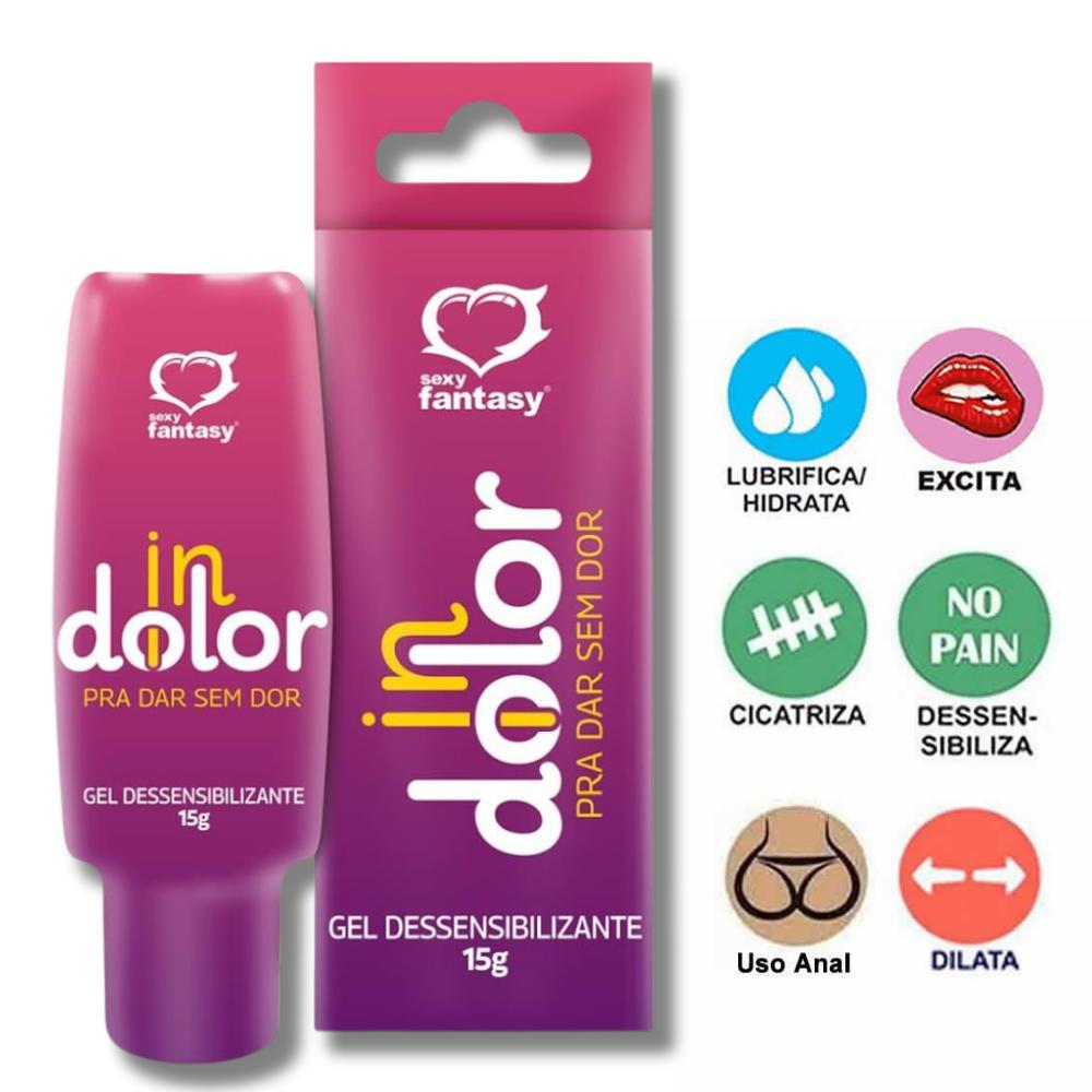 Gel Indolor Dessensibilizante Anal 15Ml - Sexy Fantasy