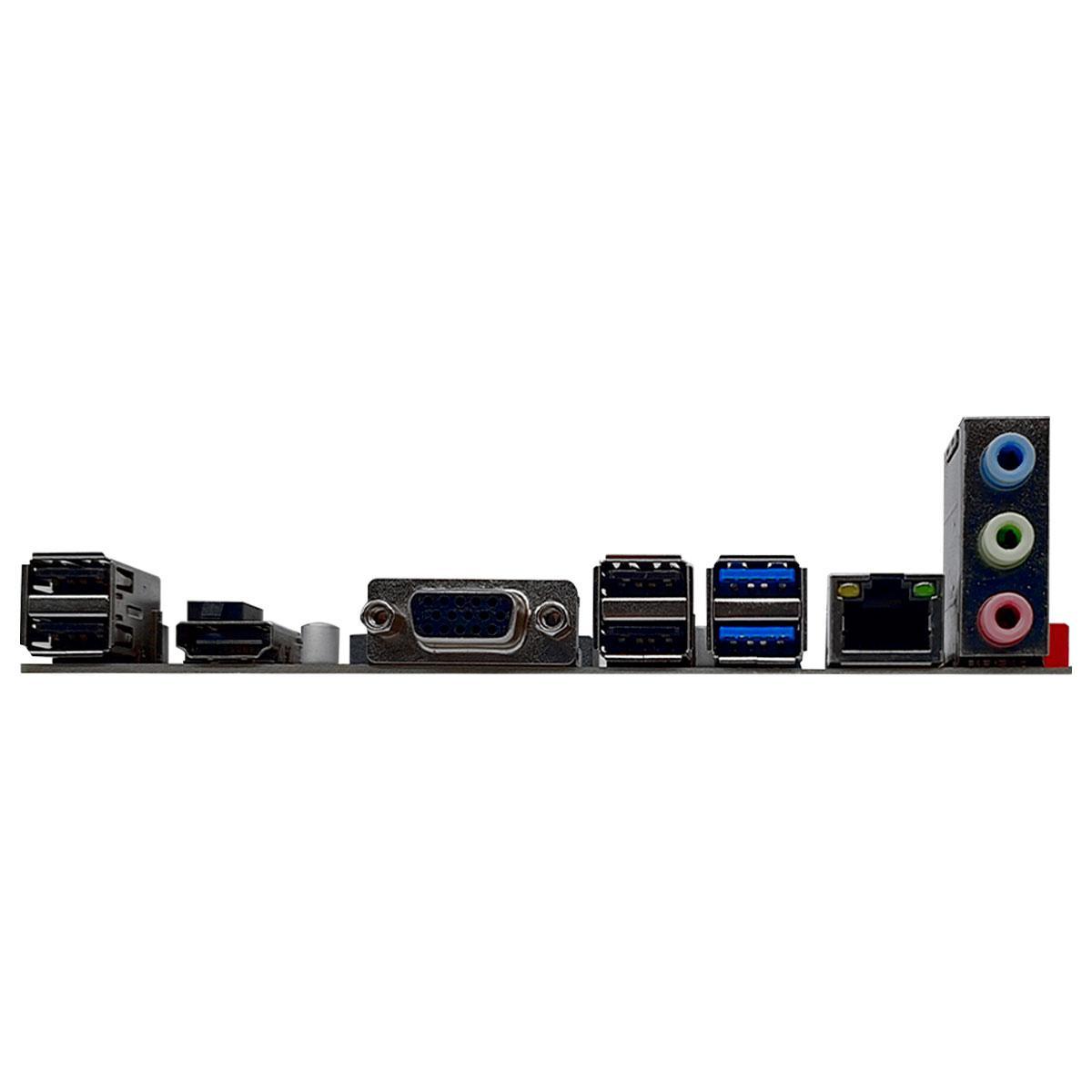 Miniatura Placa Mãe Duex Dxh81St M2 Intel 1150, Ddr3, Micro Atx