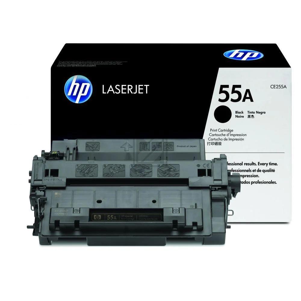 Miniatura Cartucho De Toner Original Hp 55a Ce255a Para Laserjet Series