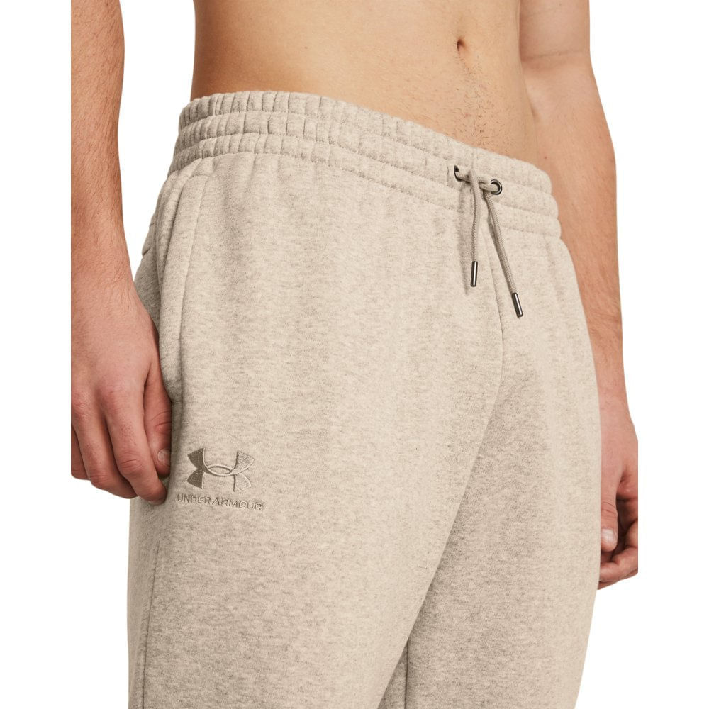 Miniatura Calça Masculina Under Armour Essential Fleece Marrom - P