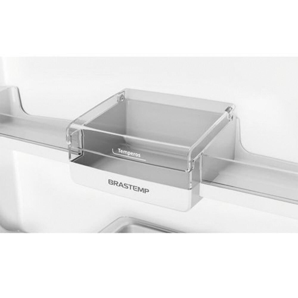 Miniatura Geladeira Brastemp Frost Free Duplex Inox 375 Litros BRM45JK 110 Volts