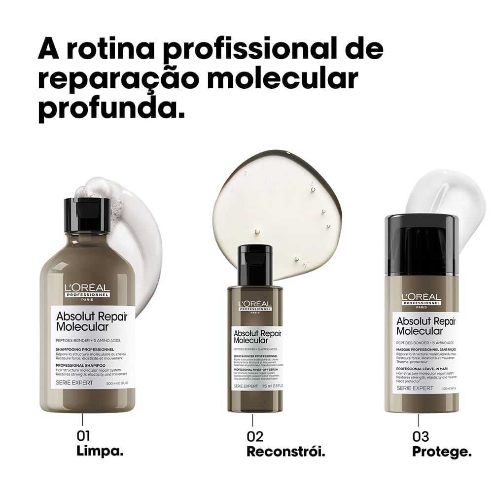 Sérum Reconstrutor L'Oréal Professionnel Absolut Repair Molecular 75ml