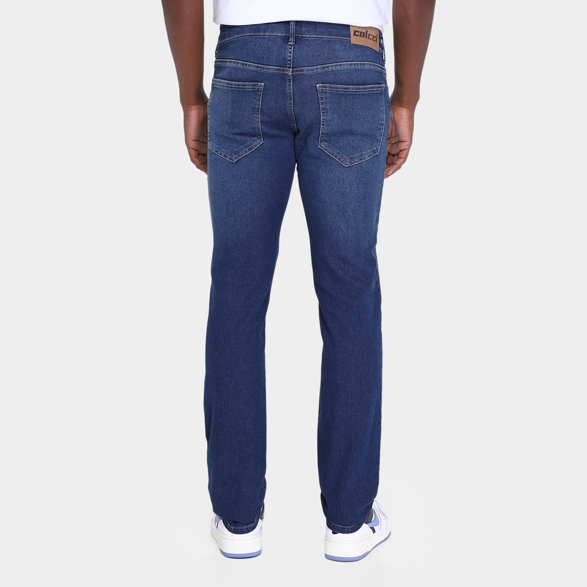 Miniatura Calça Jeans Colcci Alex Slim Masculina Azul - 38