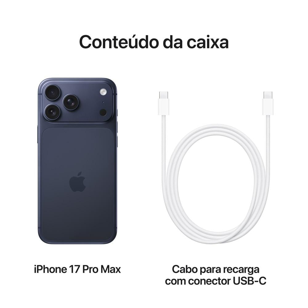 Miniatura Apple iPhone 17 Pro Max 512GB Azul-intenso