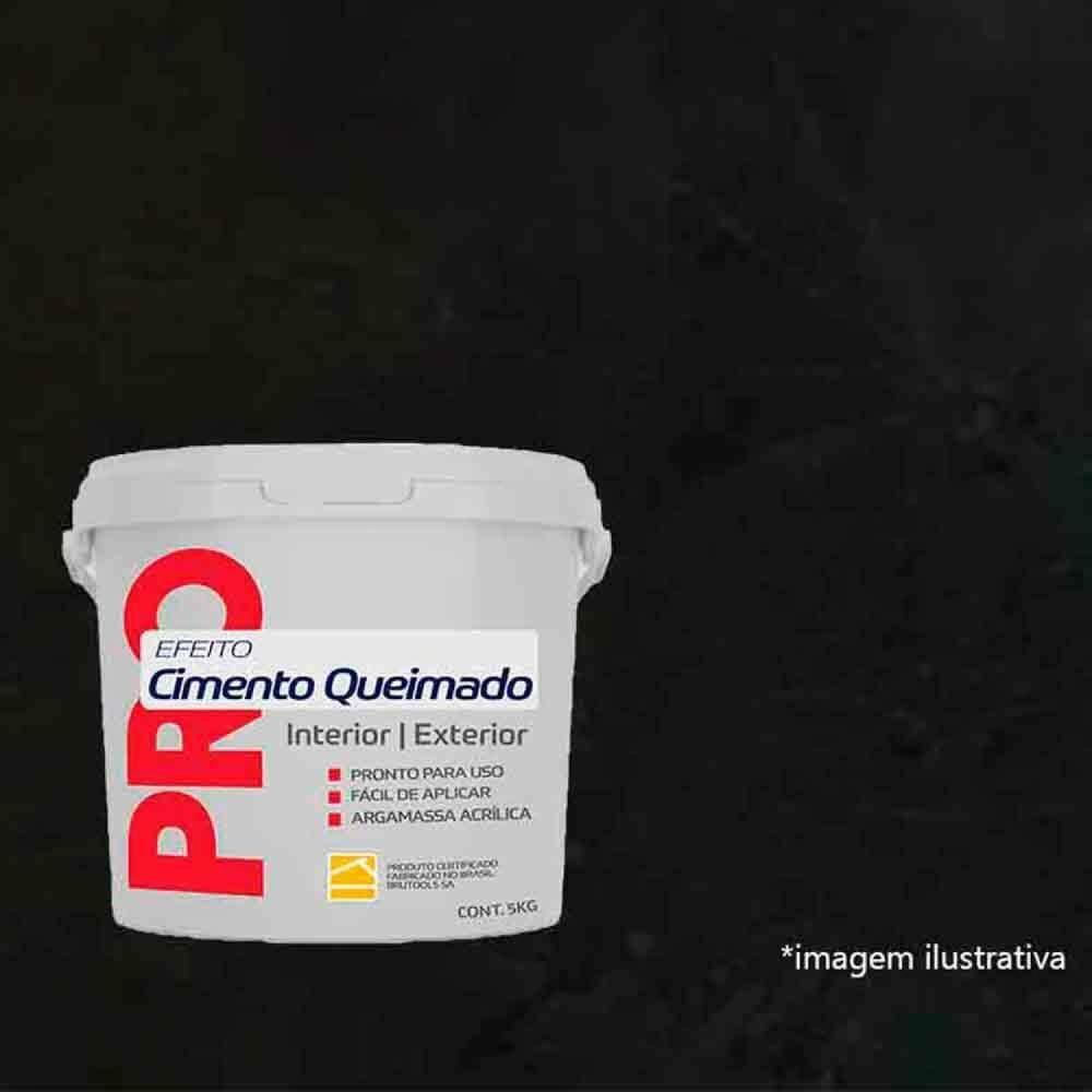 Miniatura Cimento Queimado 5KG - Brucolor Black Total