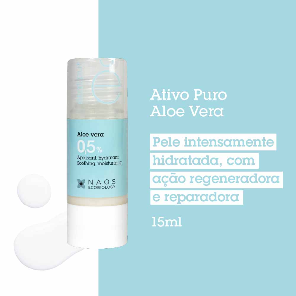 Miniatura Sérum Facial Etat Pur Naos Aloé Vera 0.5% Ativo Puro 15ml