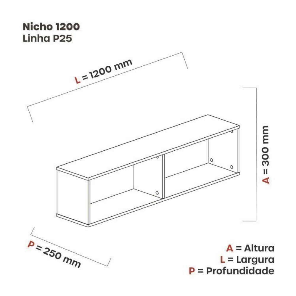 Conjunto Home Office 5 Peças Branco