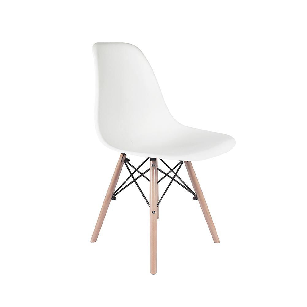 Miniatura Kit 4 Cadeiras Eiffel Inova - Branca