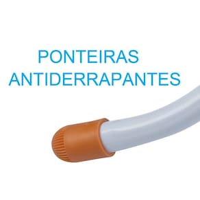 Tábua de Passar Roupa Regulável Utimil EP 212 - Cinza/Branco
