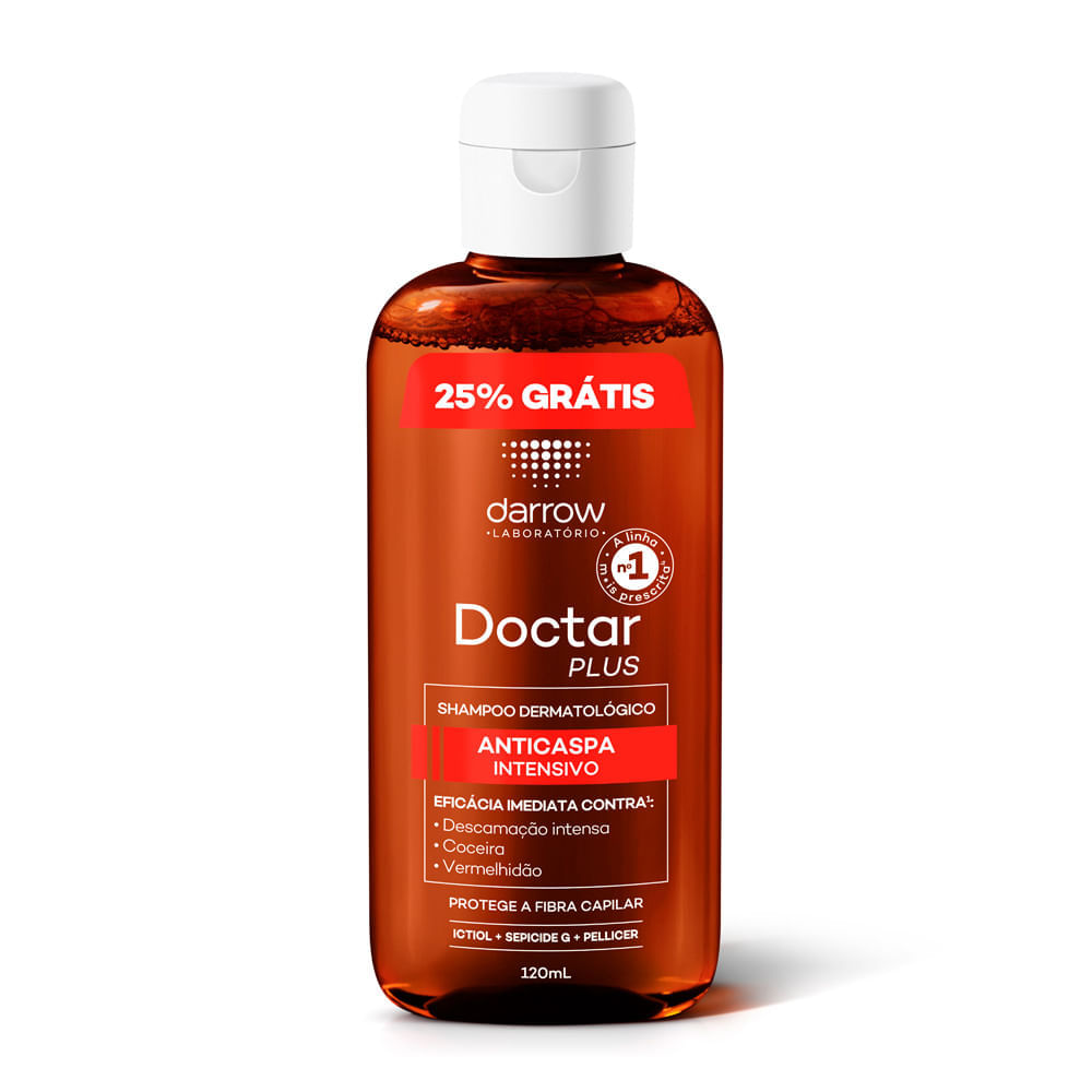 Miniatura Doctar Plus Darrow Shampoo Anticaspa Intensivo 120ml Ganhe 25%
